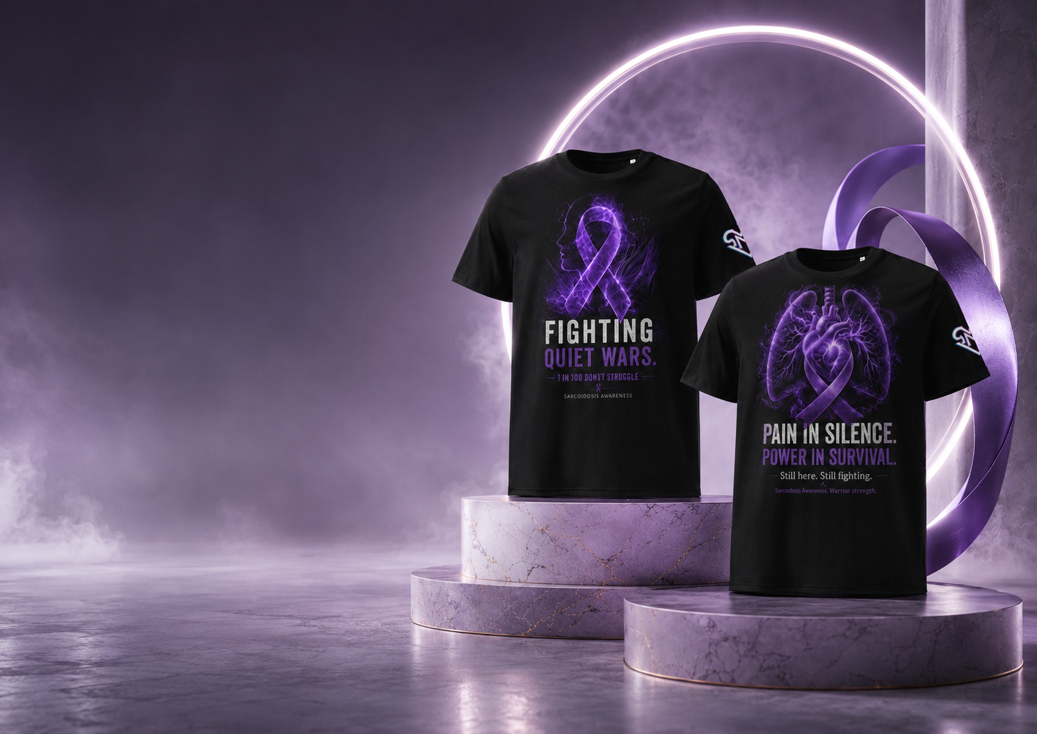 Premium Sarcoidosis Awareness apparel hero image