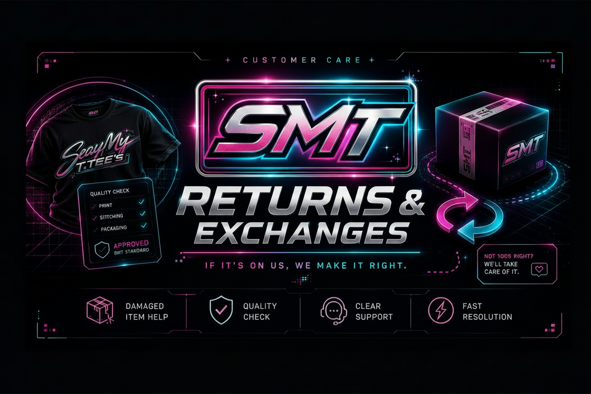 SeayMy T.Tee’s returns and exchanges visual