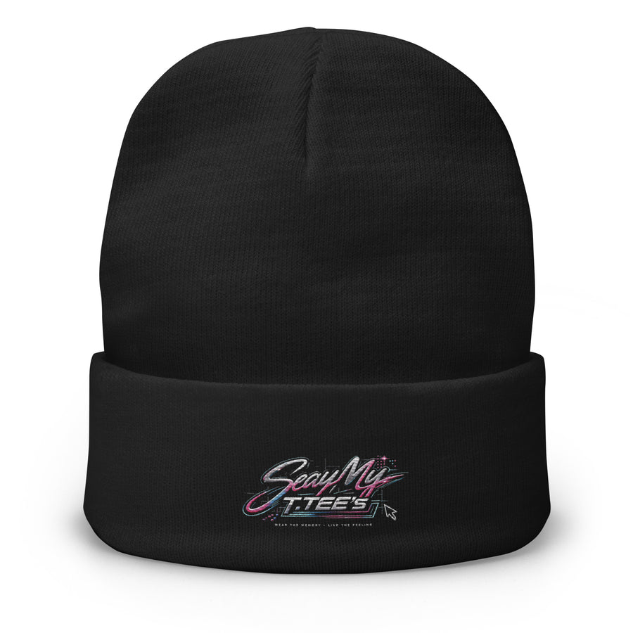SeayMy T.Tee’s Embroidered Logo Beanie